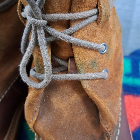 Clarks Boots Men Suede Leather Chukka Size 11 - Picture 12 of 16